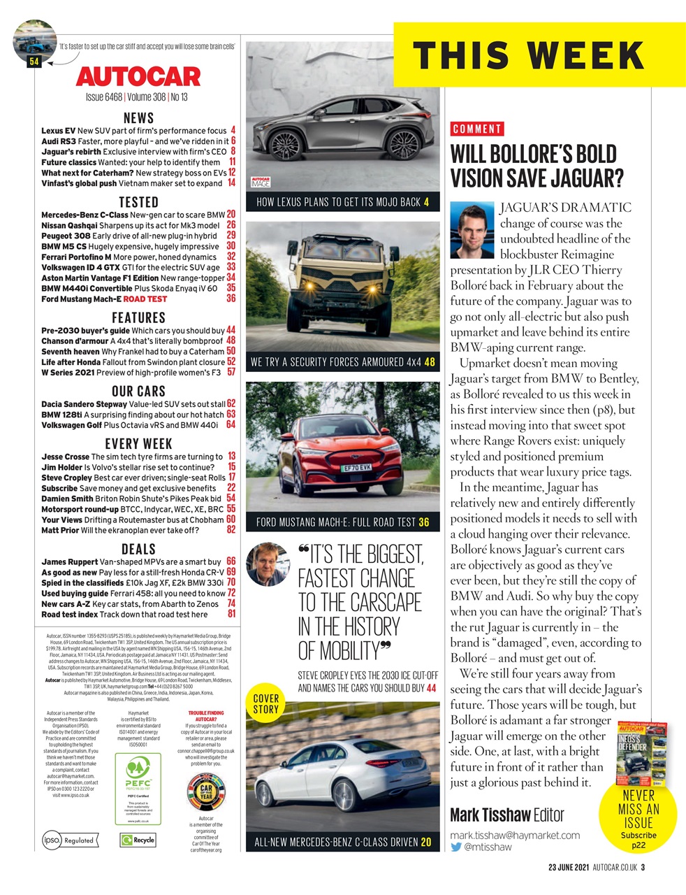 Autocar Preview Pages