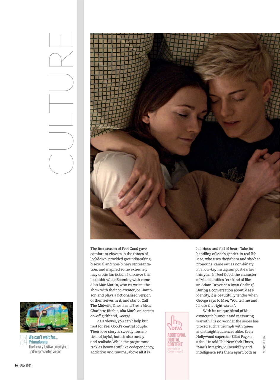 DIVA Magazine Preview Pages