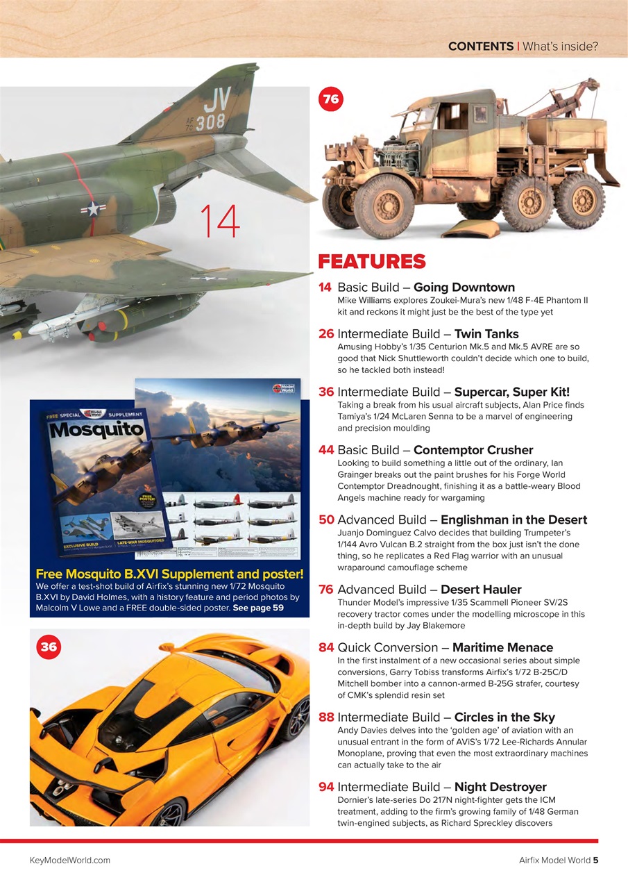 Airfix Model World Preview Pages