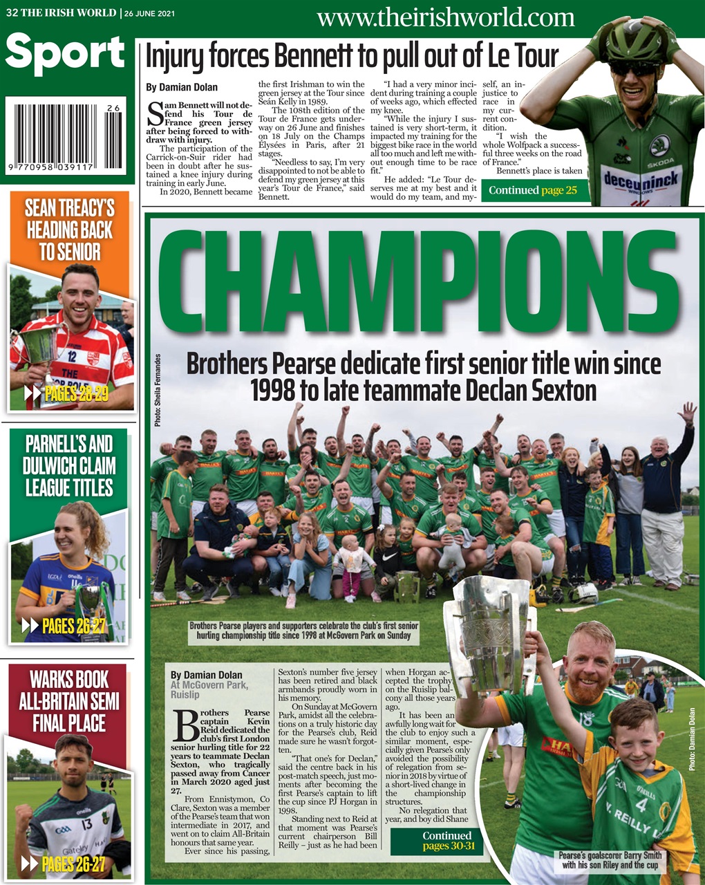 Irish World Preview Pages