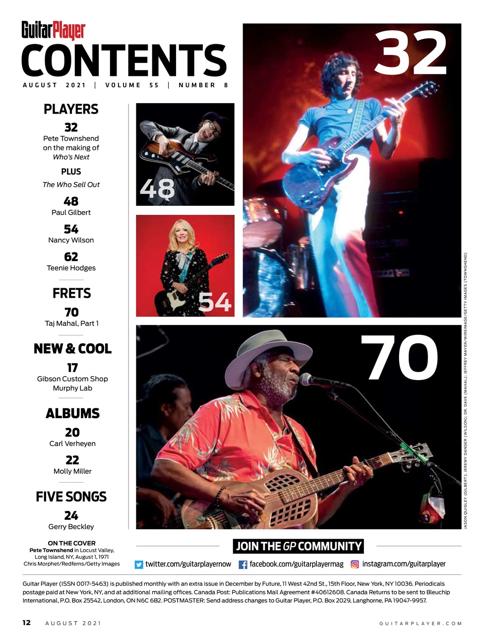 Guitar Player Preview Pages