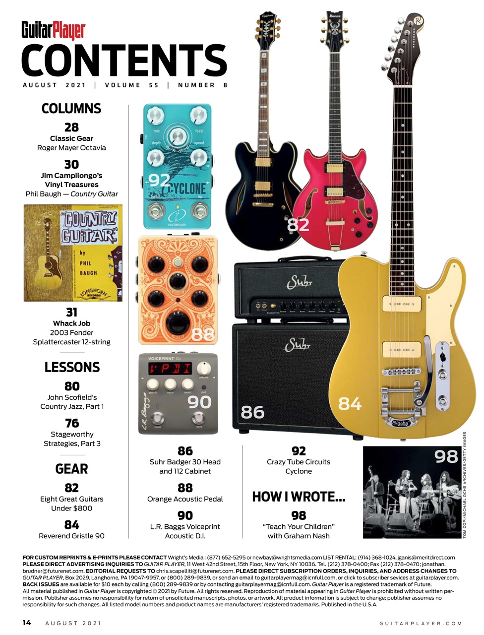 Guitar Player Preview Pages