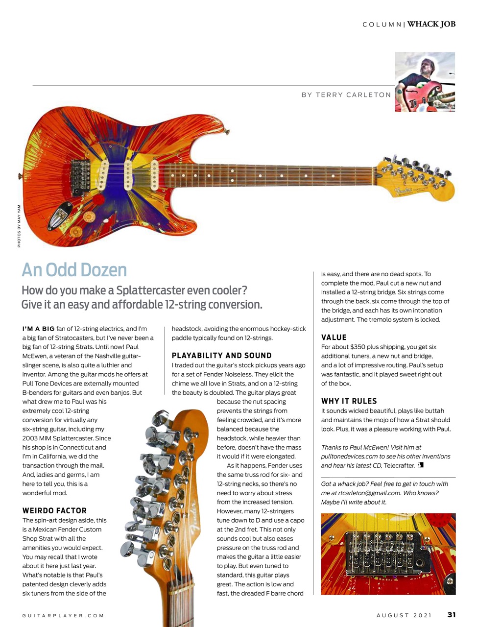 Guitar Player Preview Pages