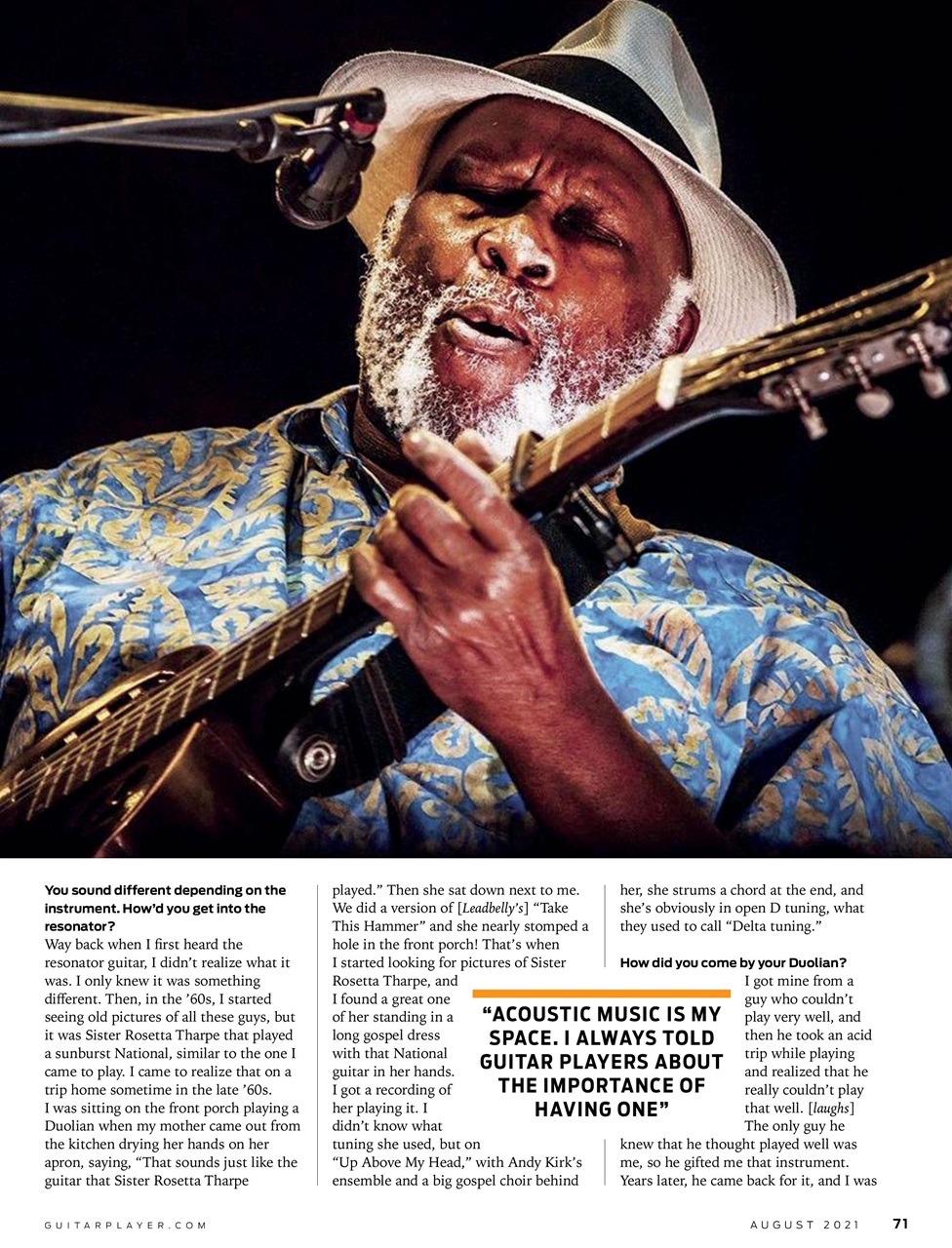 Guitar Player Preview Pages