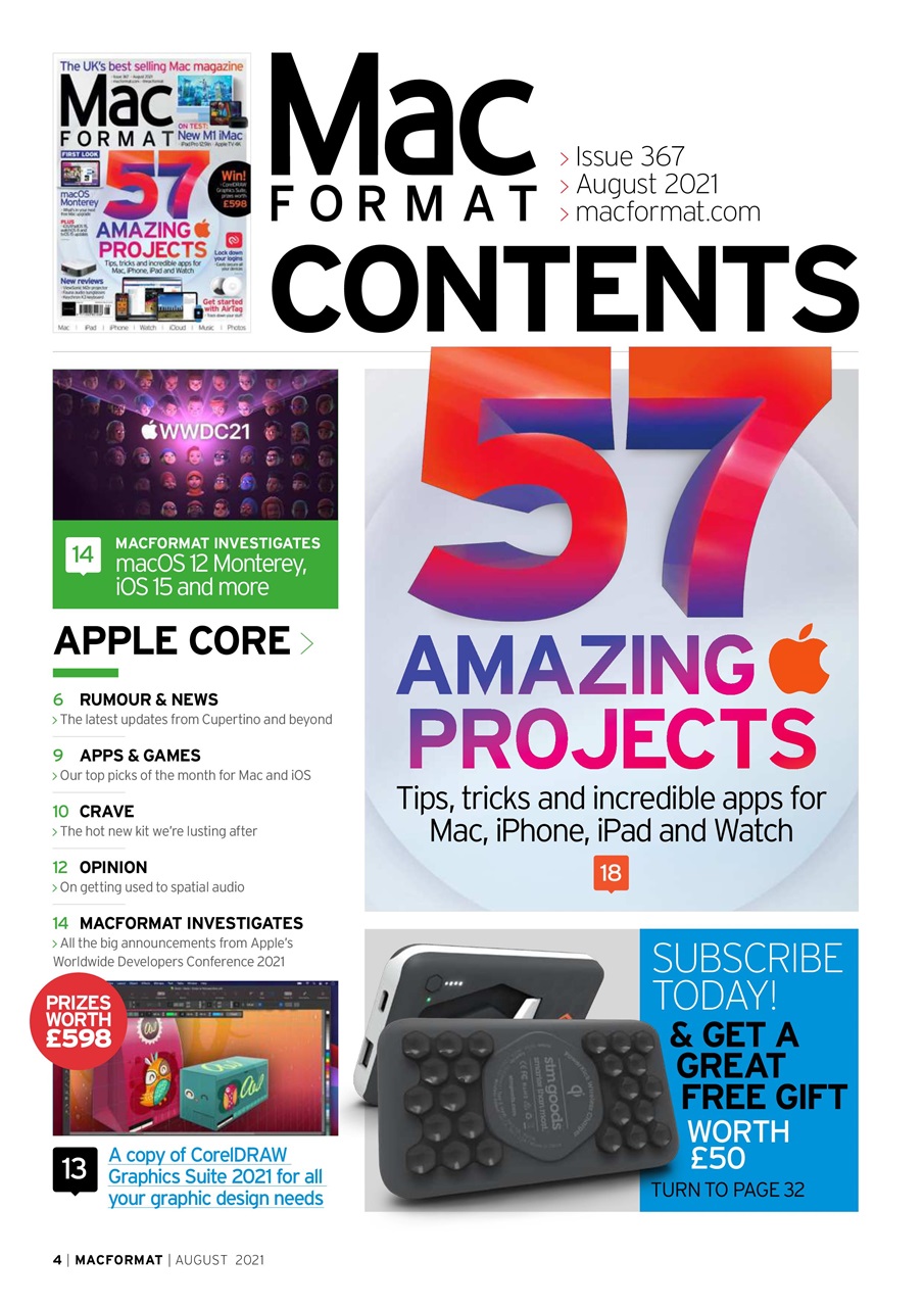 MacFormat Preview Pages