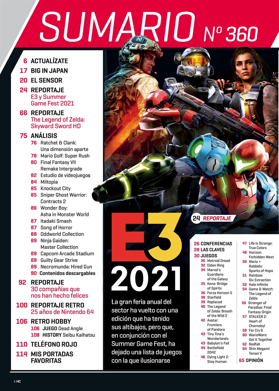 Hobby Consolas Preview Pages