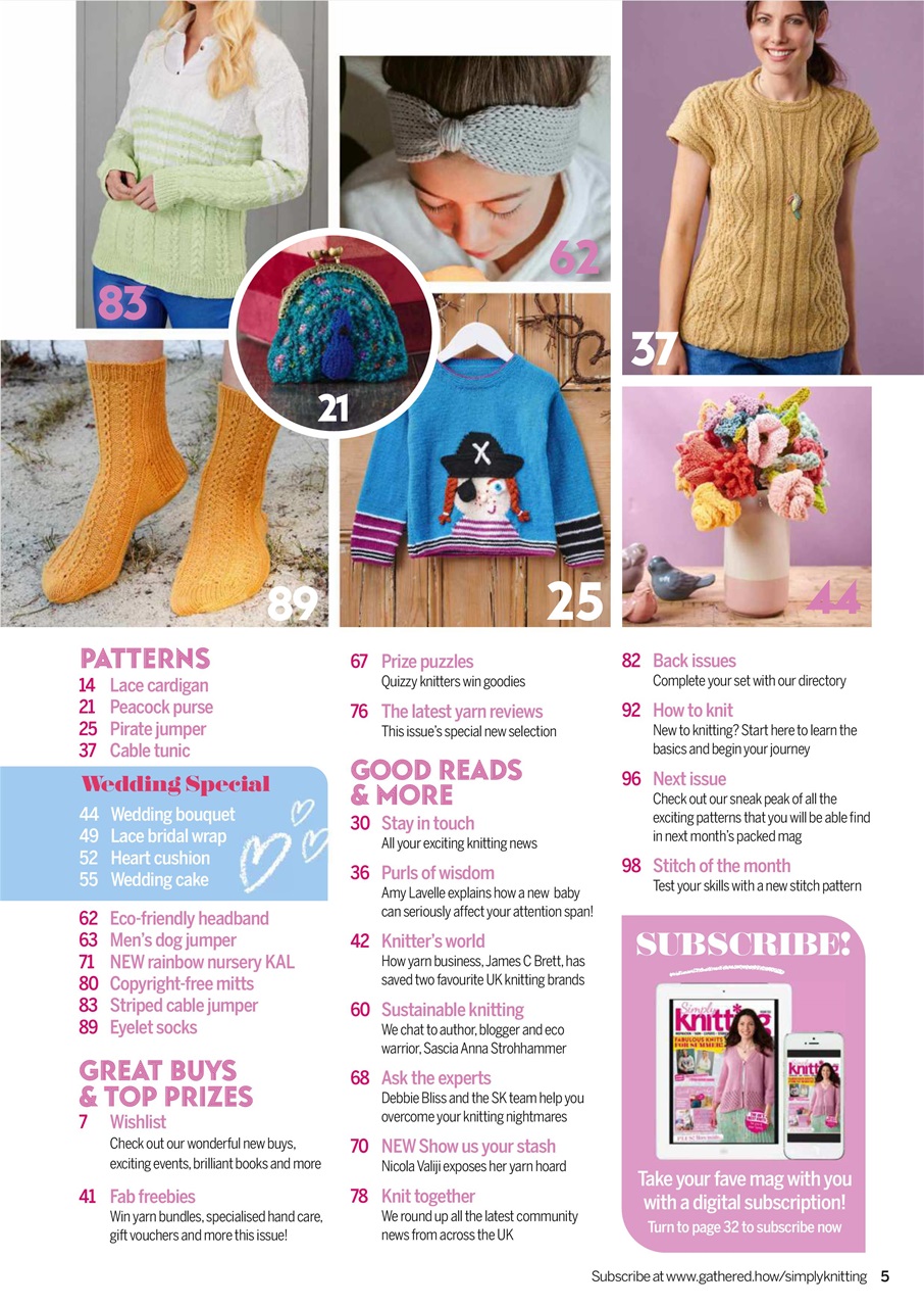 Simply Knitting Preview Pages