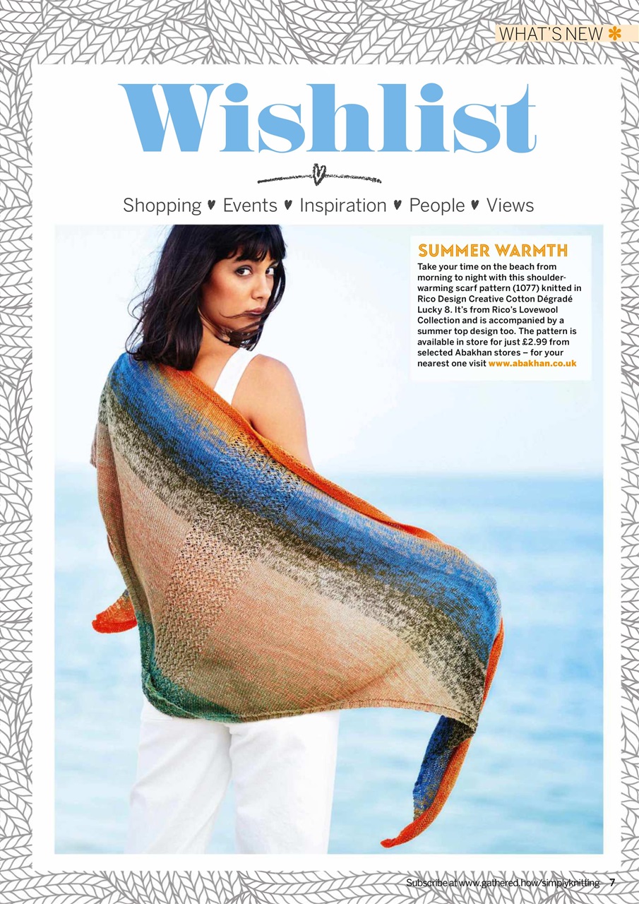 Simply Knitting Preview Pages