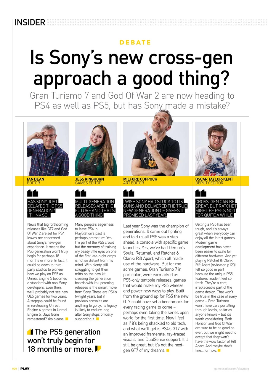 PLAY Magazine Preview Pages