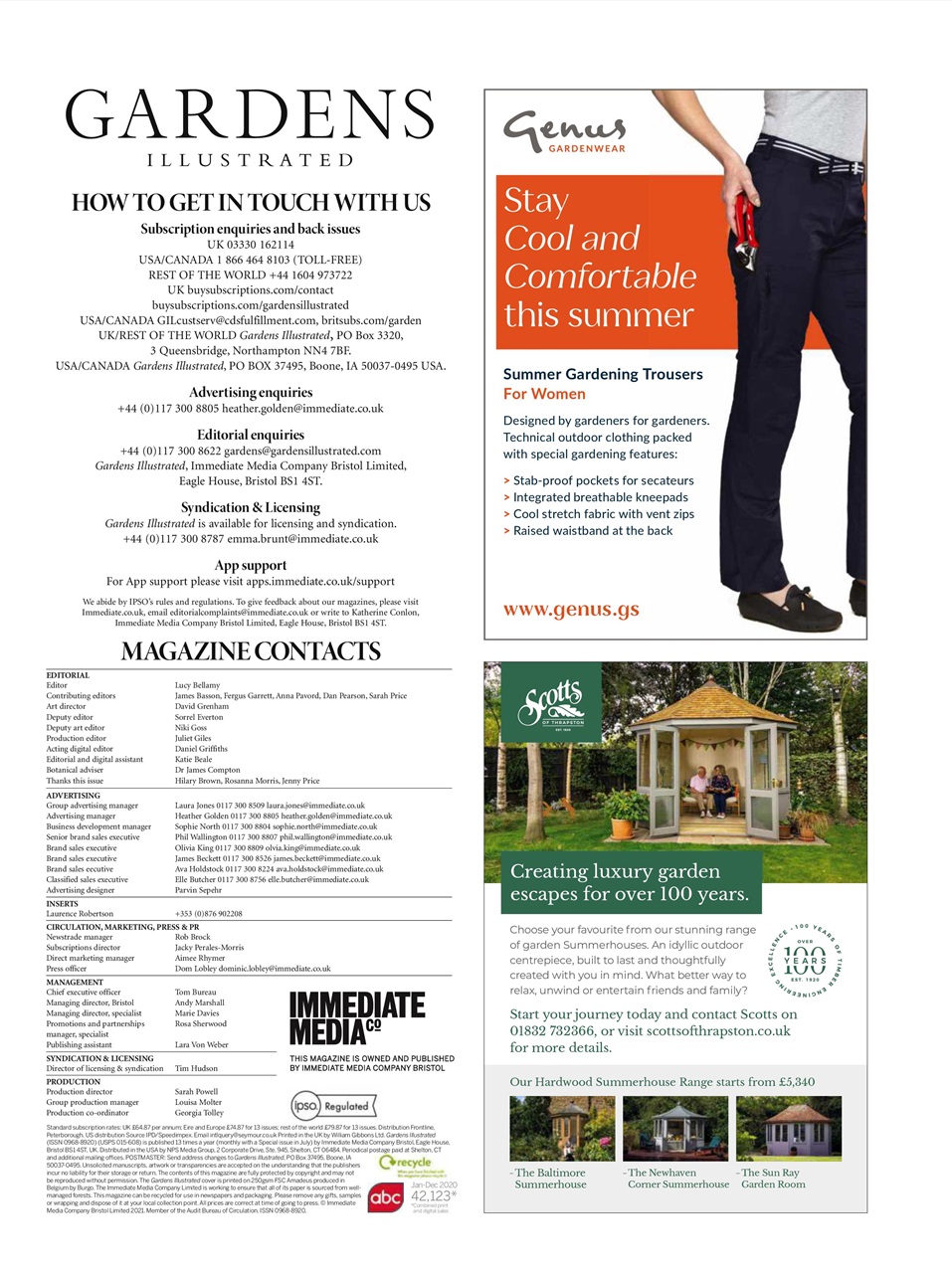 Gardens Illustrated Preview Pages