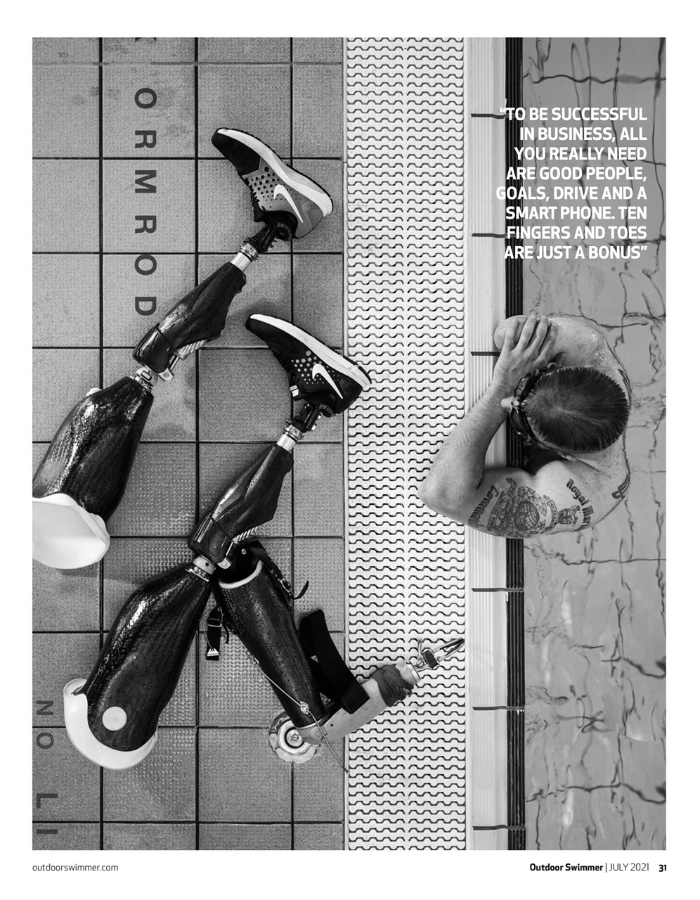 Outdoor Swimmer Preview Pages