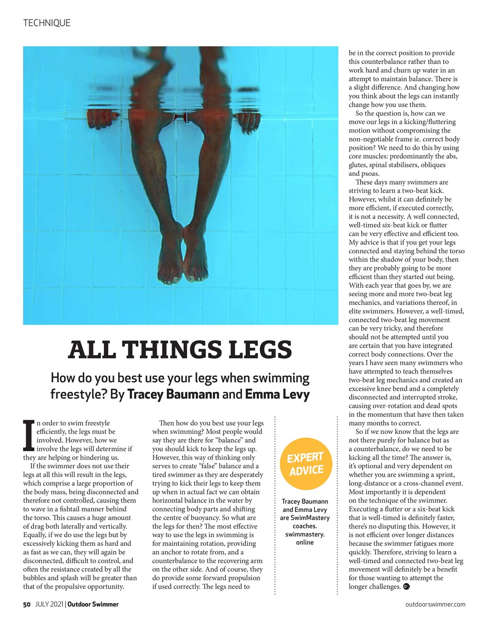 Outdoor Swimmer Preview Pages