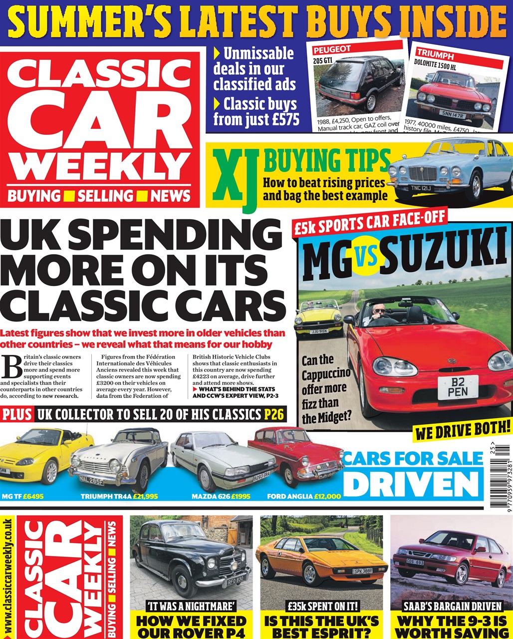 Classic Car Weekly Preview Pages