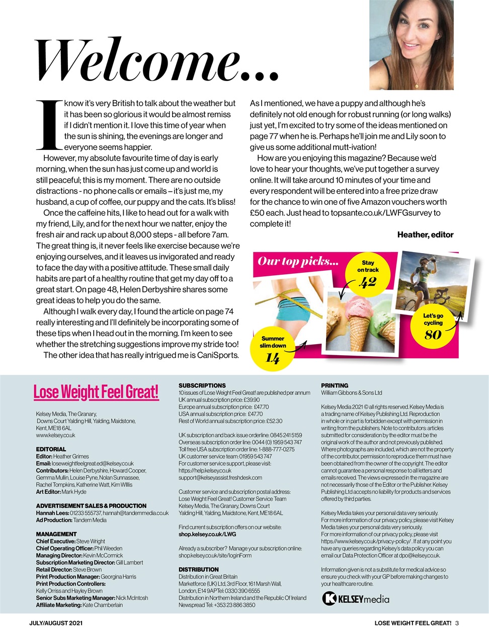 Lose Weight Feel Great Preview Pages