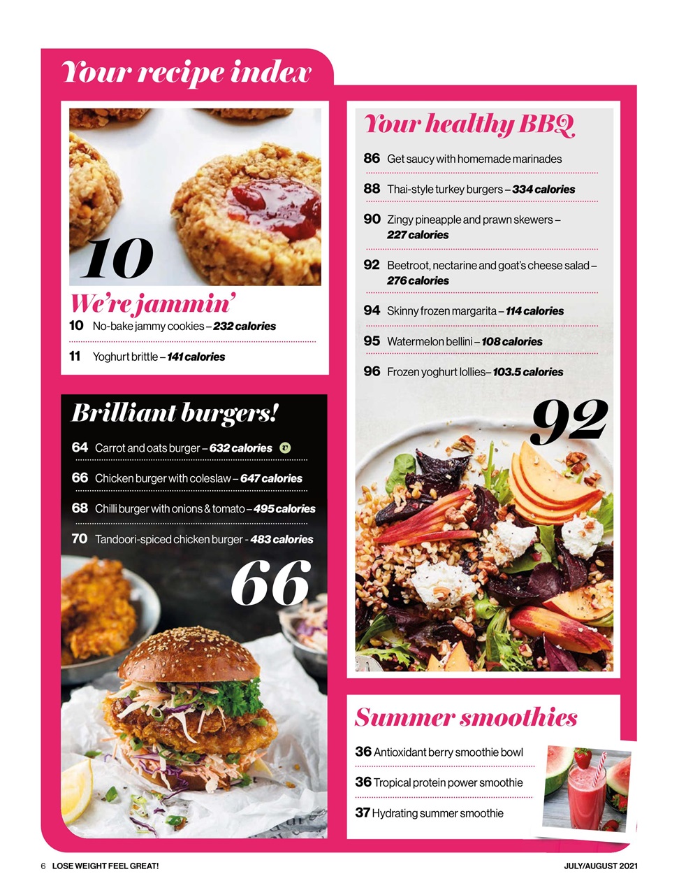 Lose Weight Feel Great Preview Pages