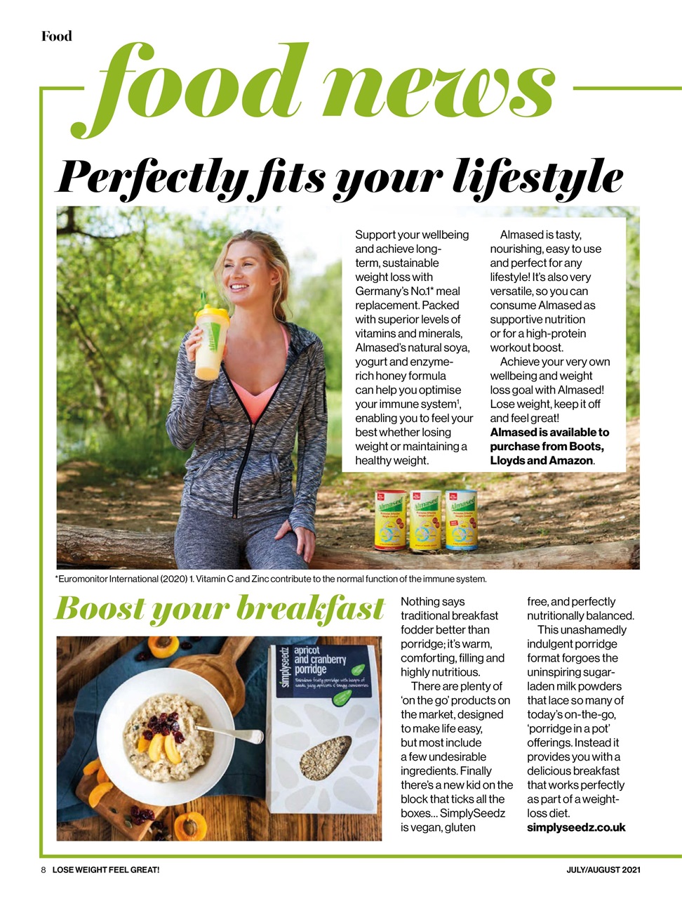 Lose Weight Feel Great Preview Pages