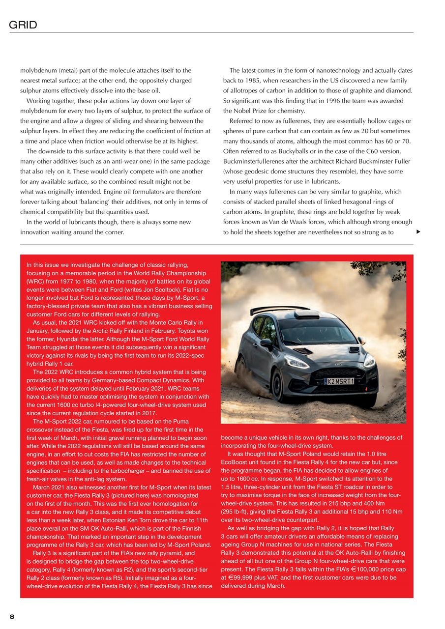 Race Engine Technology Preview Pages
