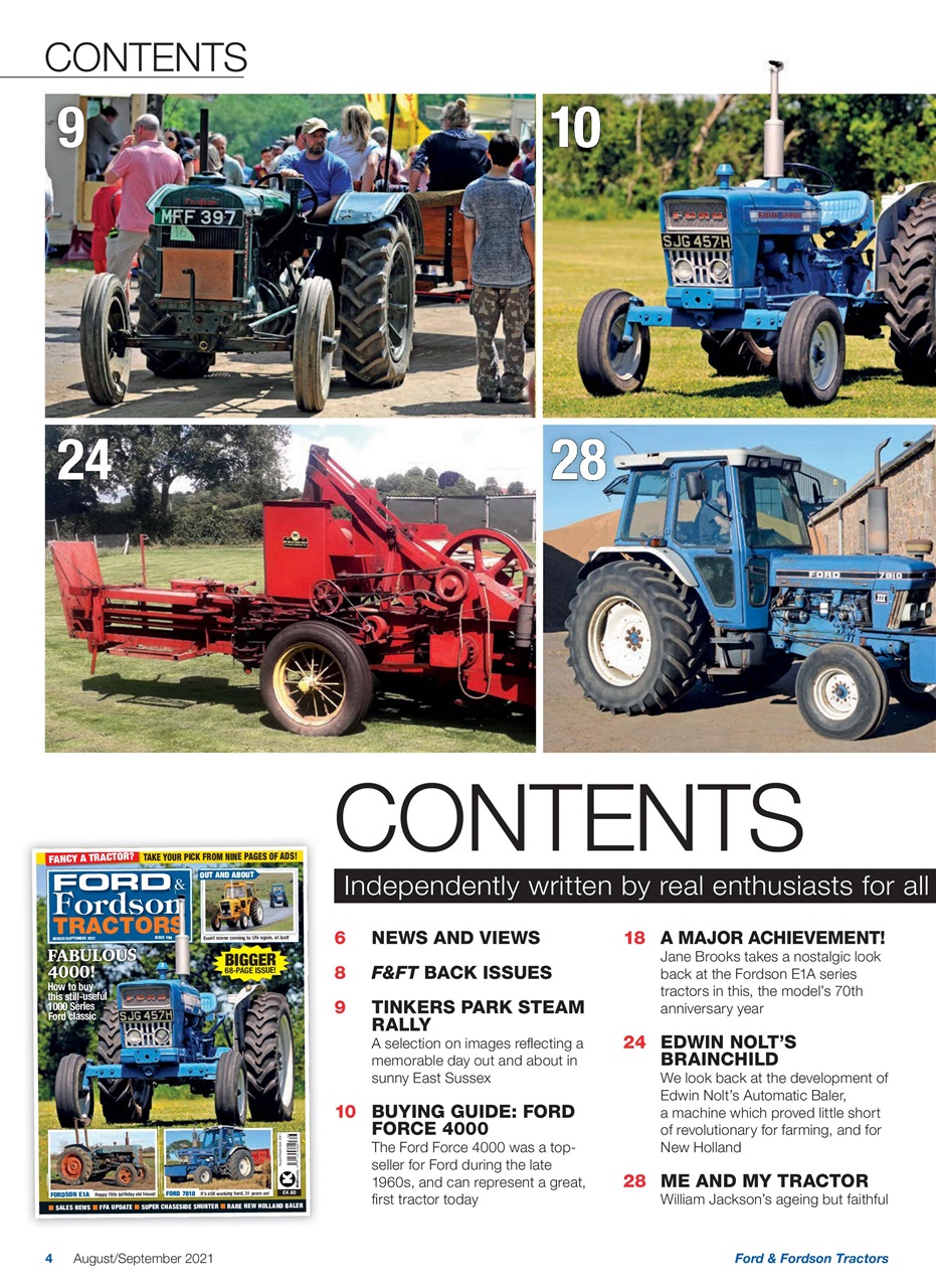 Ford & Fordson Preview Pages