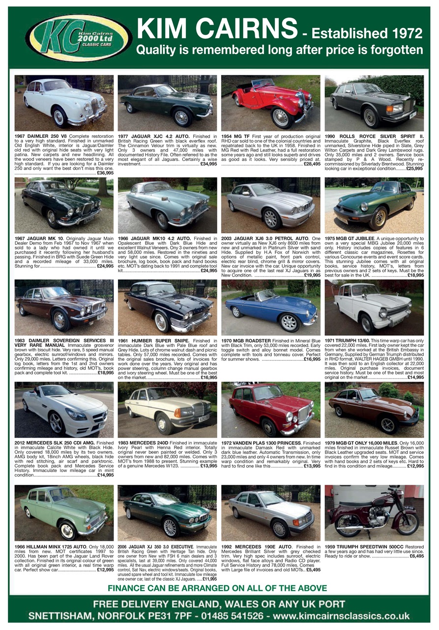 Classic Car Mart Preview Pages