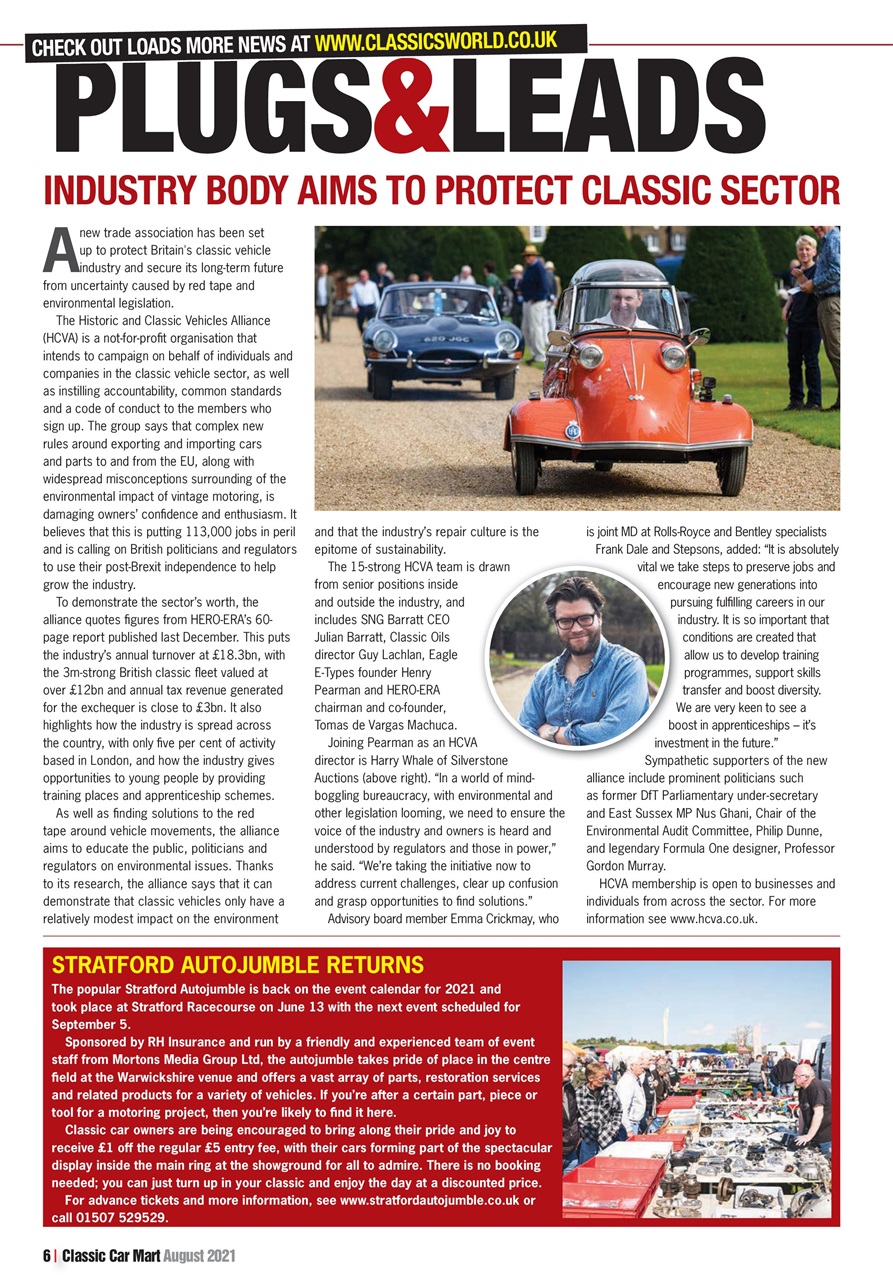 Classic Car Mart Preview Pages