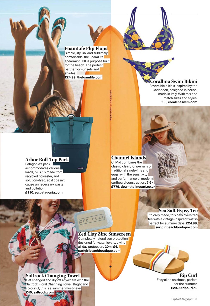 SurfGirl Magazine Preview Pages