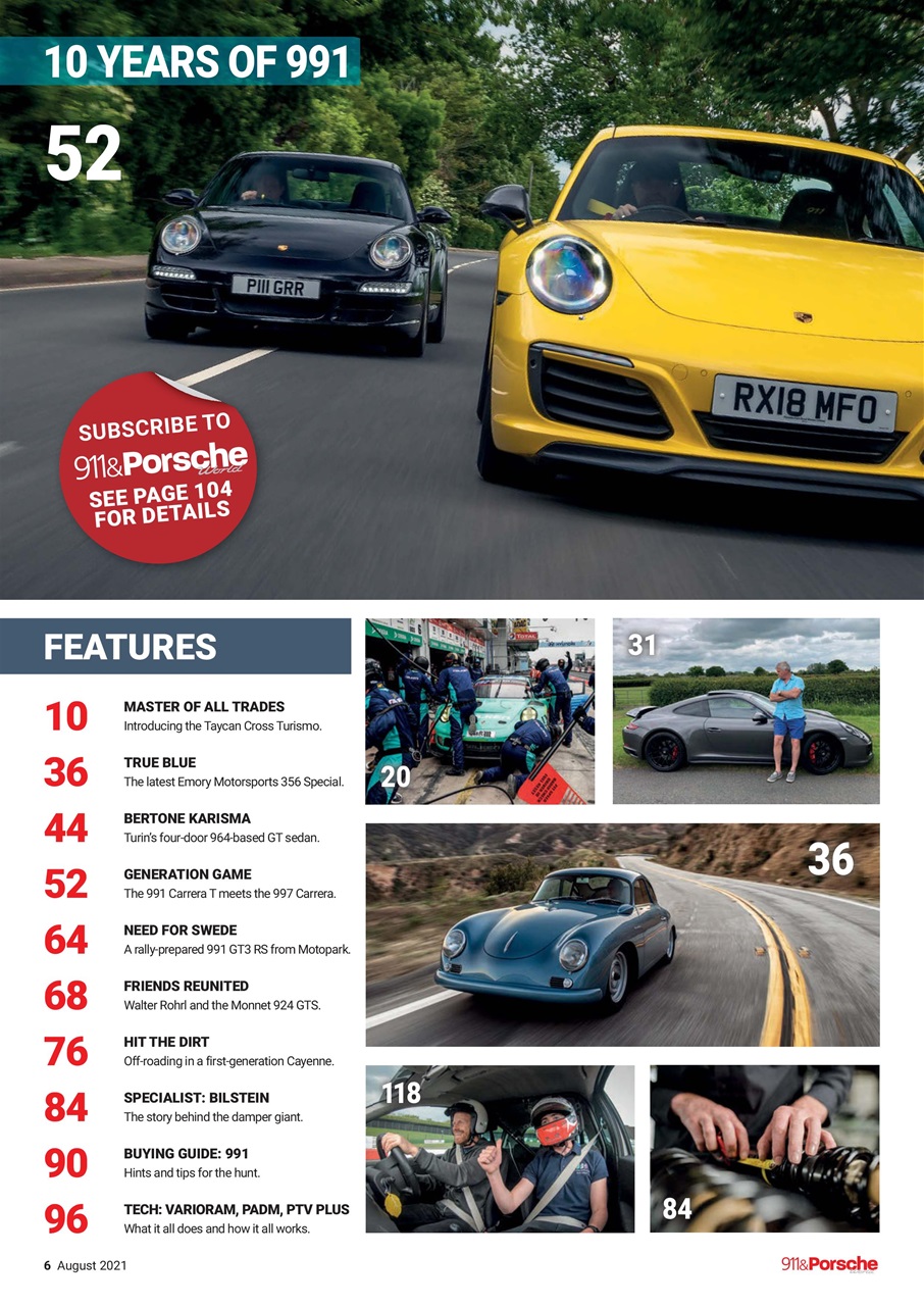 911 & Porsche World Preview Pages