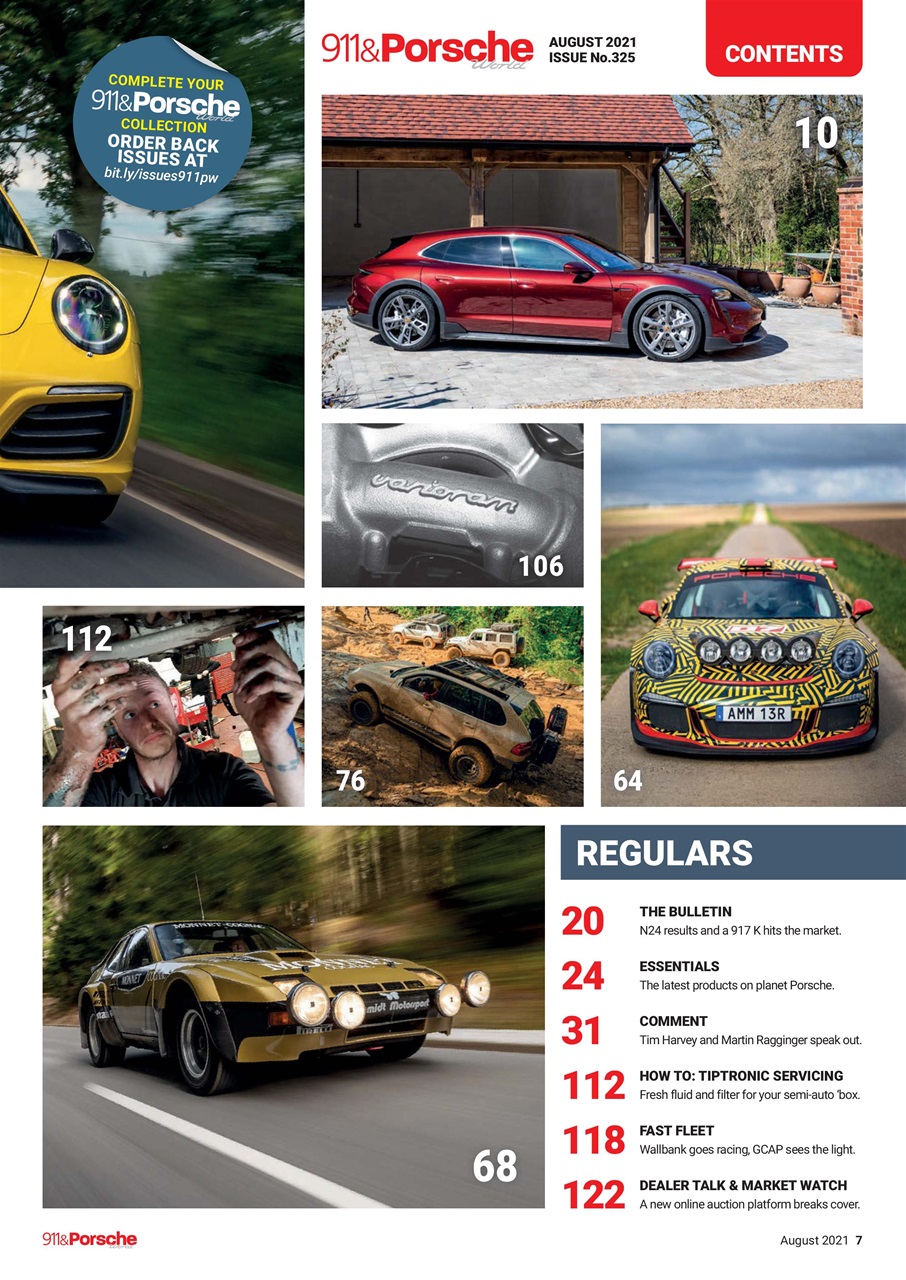 911 & Porsche World Preview Pages