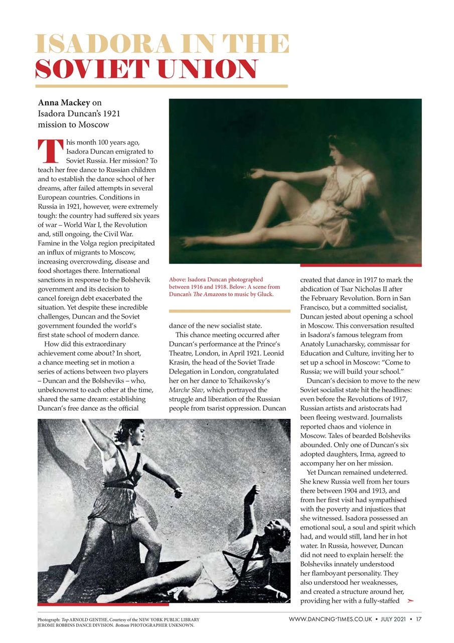 Dancing Times Preview Pages