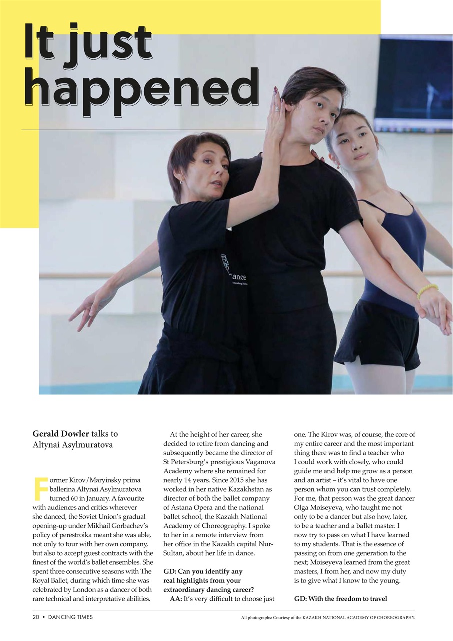 Dancing Times Preview Pages