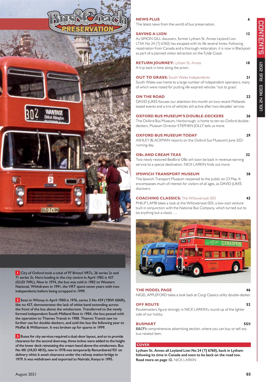 Bus & Coach Preservation Preview Pages