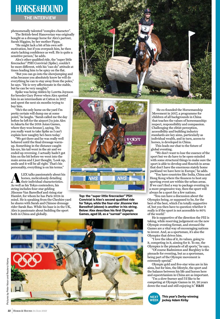 Horse & Hound Preview Pages