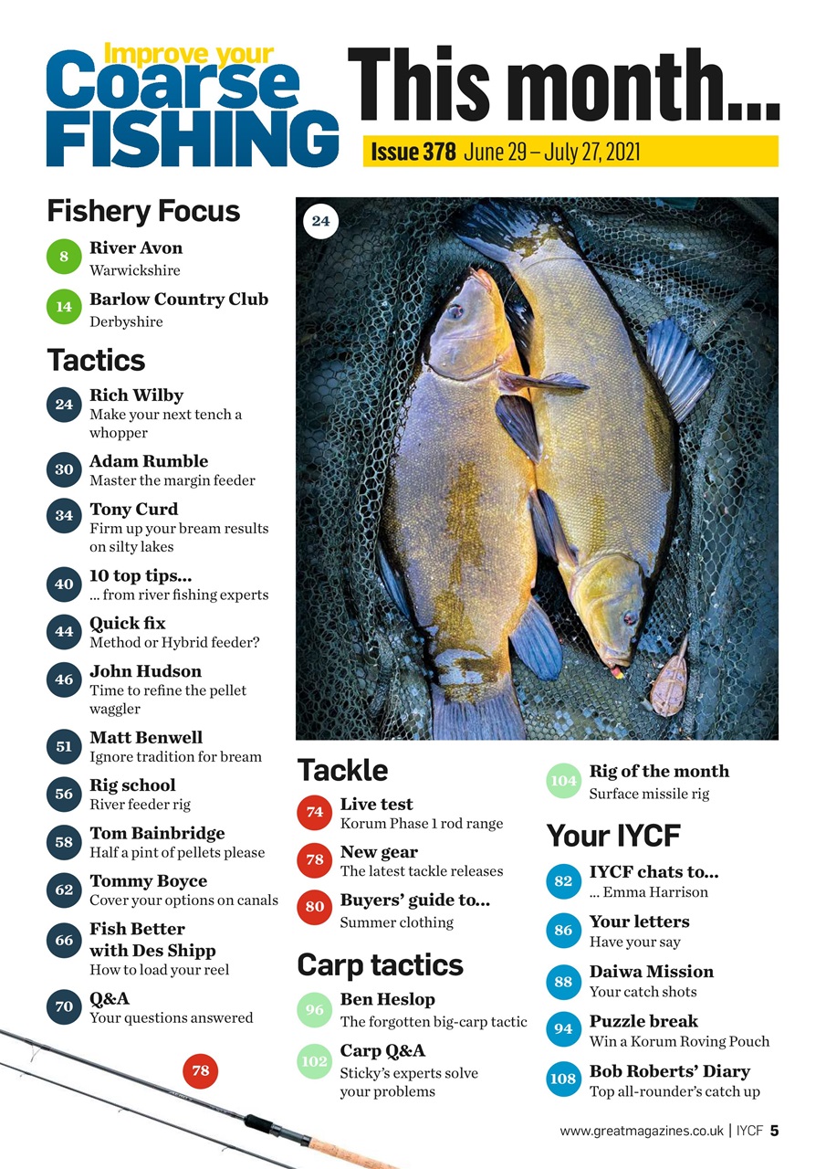 Improve Your Coarse Fishing Preview Pages