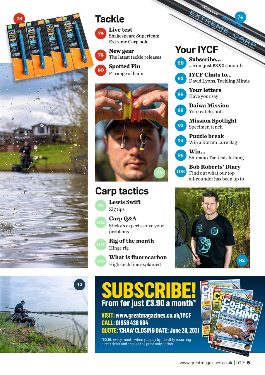 Improve Your Coarse Fishing Preview Pages