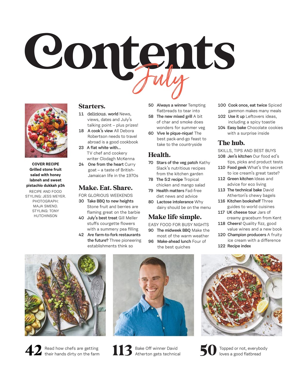 delicious. Magazine Preview Pages