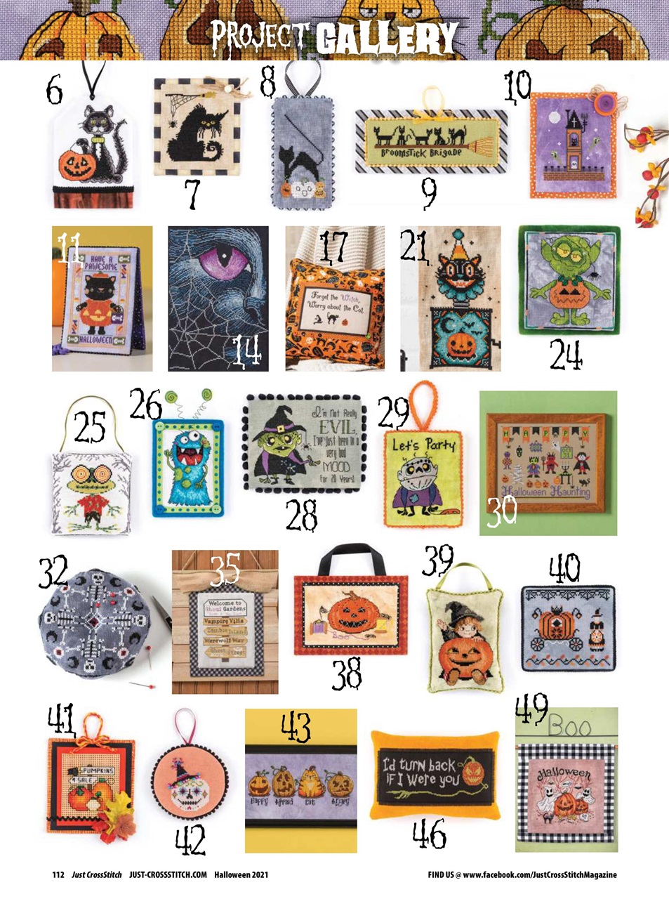 Just CrossStitch Preview Pages