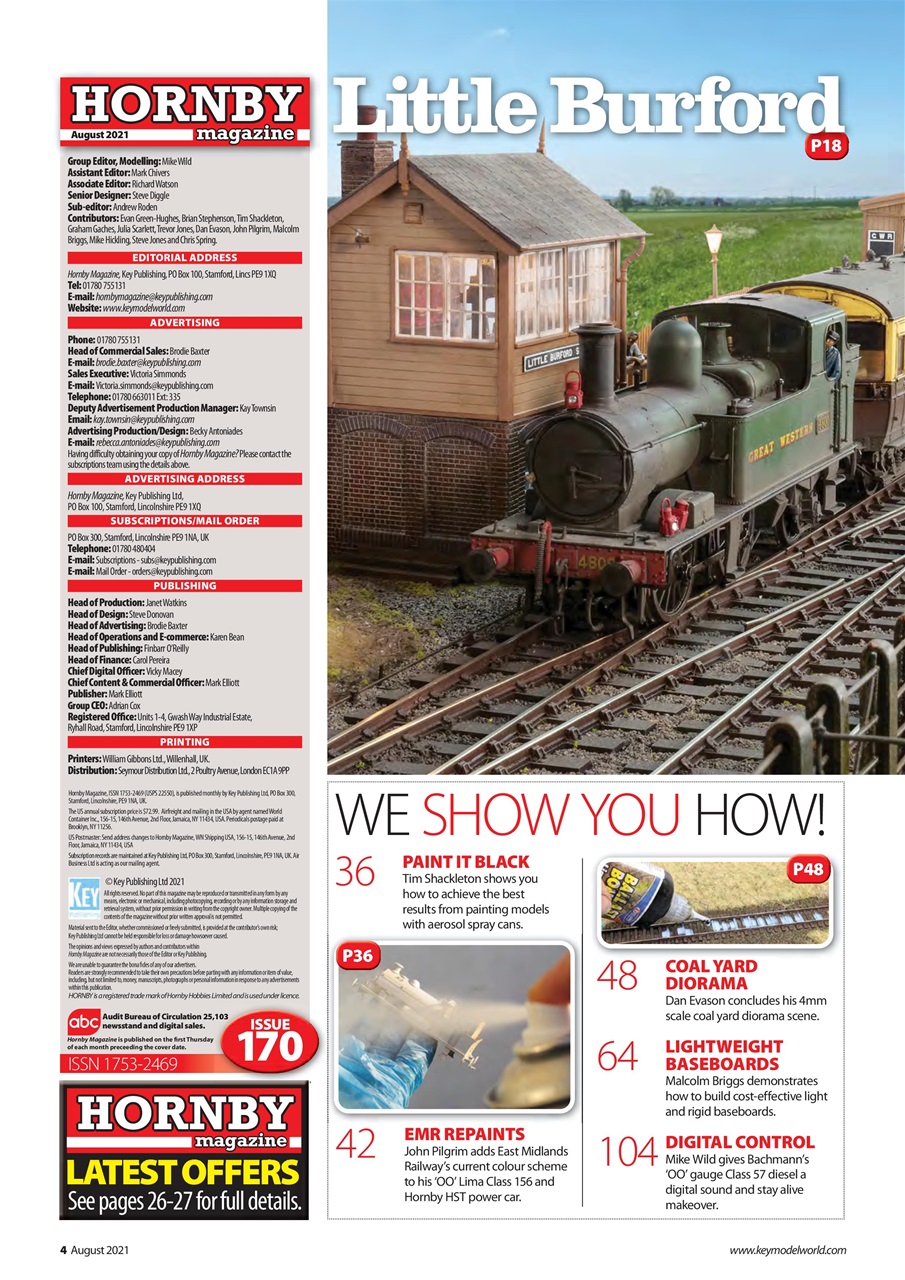 Hornby Magazine Preview Pages