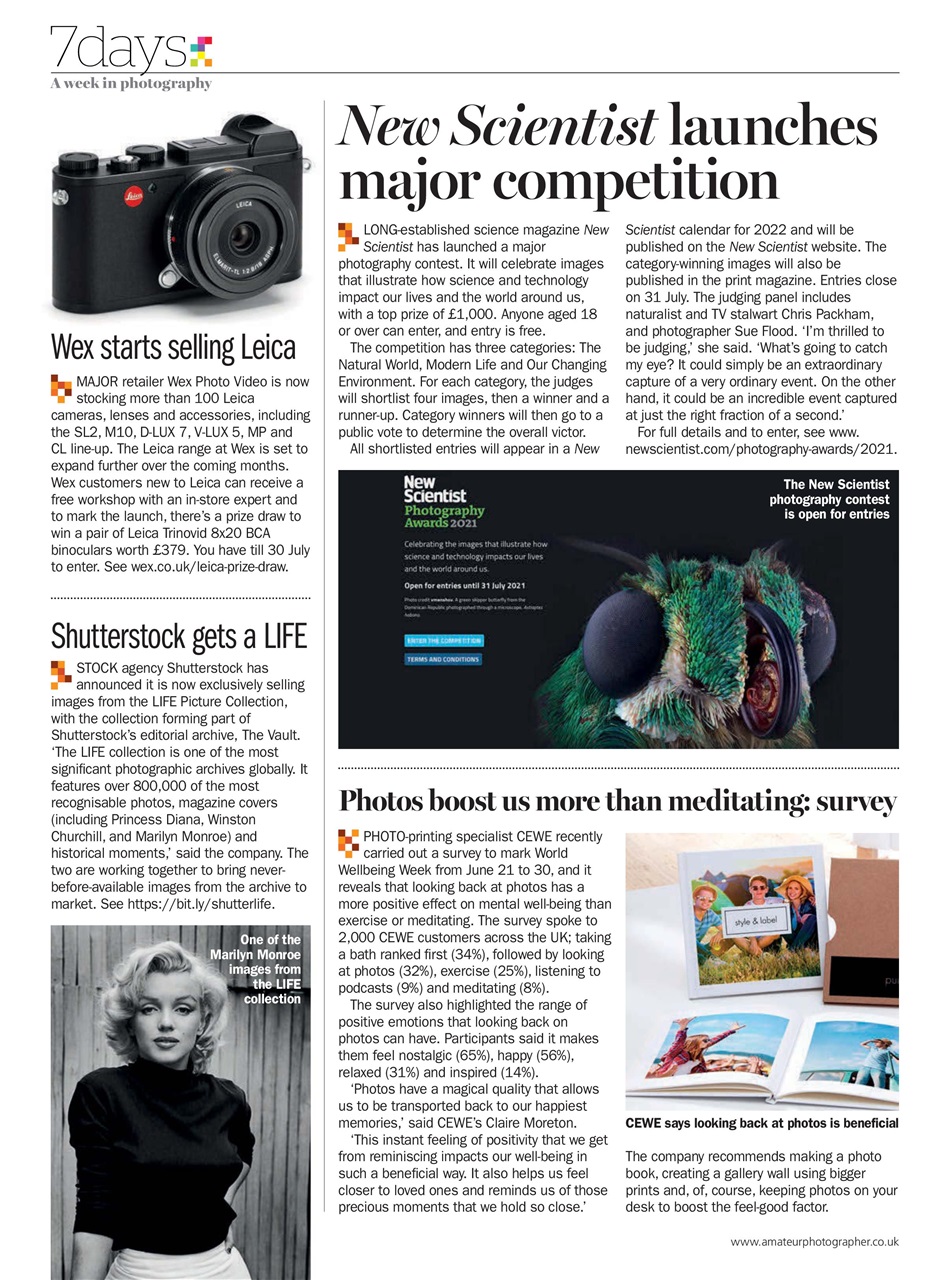 Amateur Photographer Preview Pages