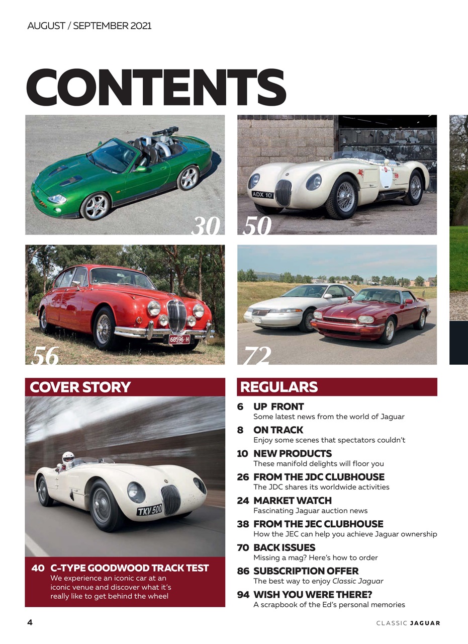 Classic Jaguar Preview Pages