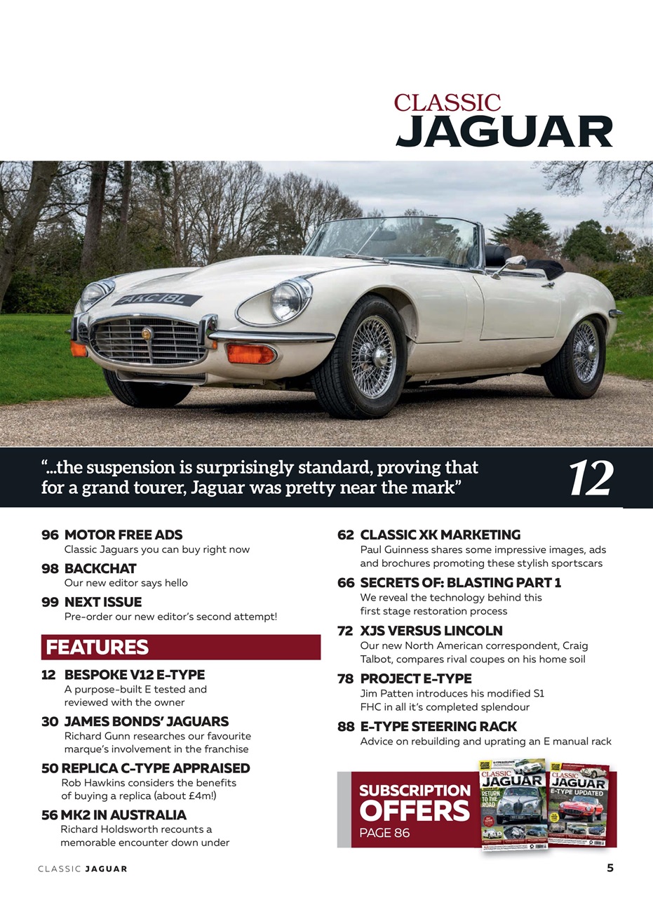 Classic Jaguar Preview Pages