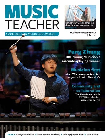 Music Teacher issue July 2021