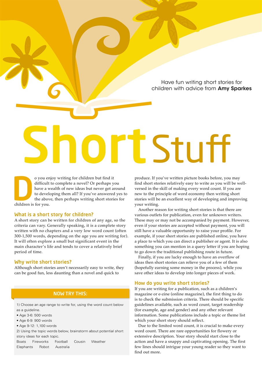 Writing Magazine Preview Pages