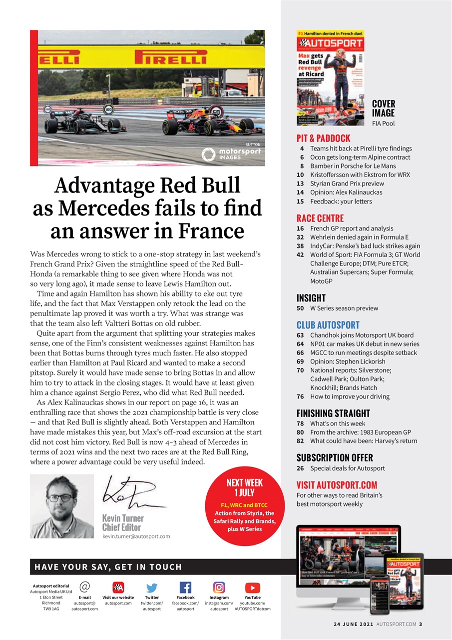 Autosport Preview Pages