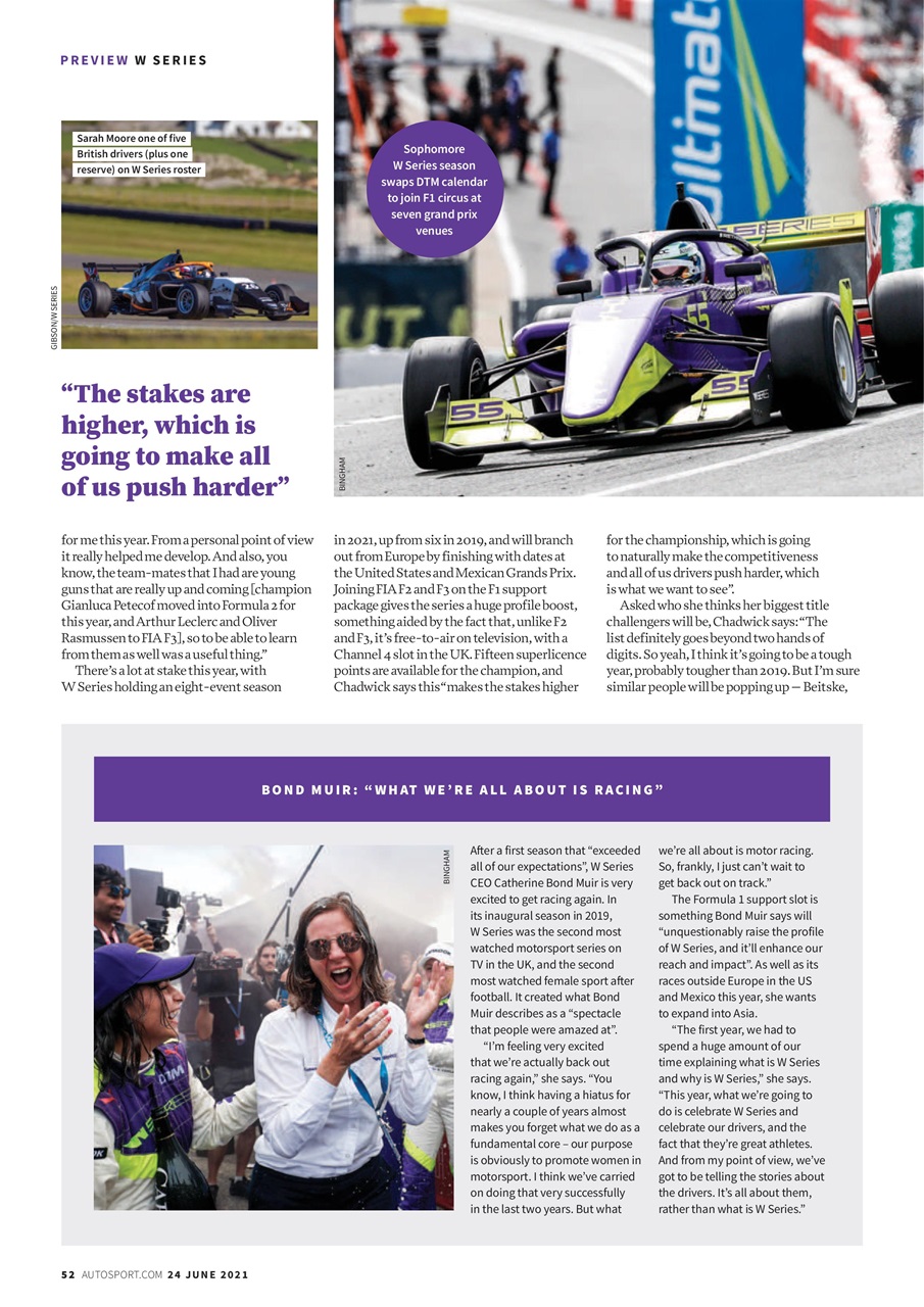 Autosport Preview Pages