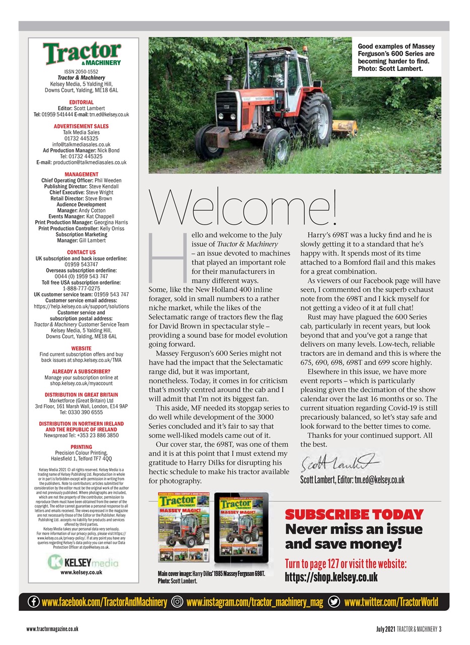 Tractor & Machinery Preview Pages