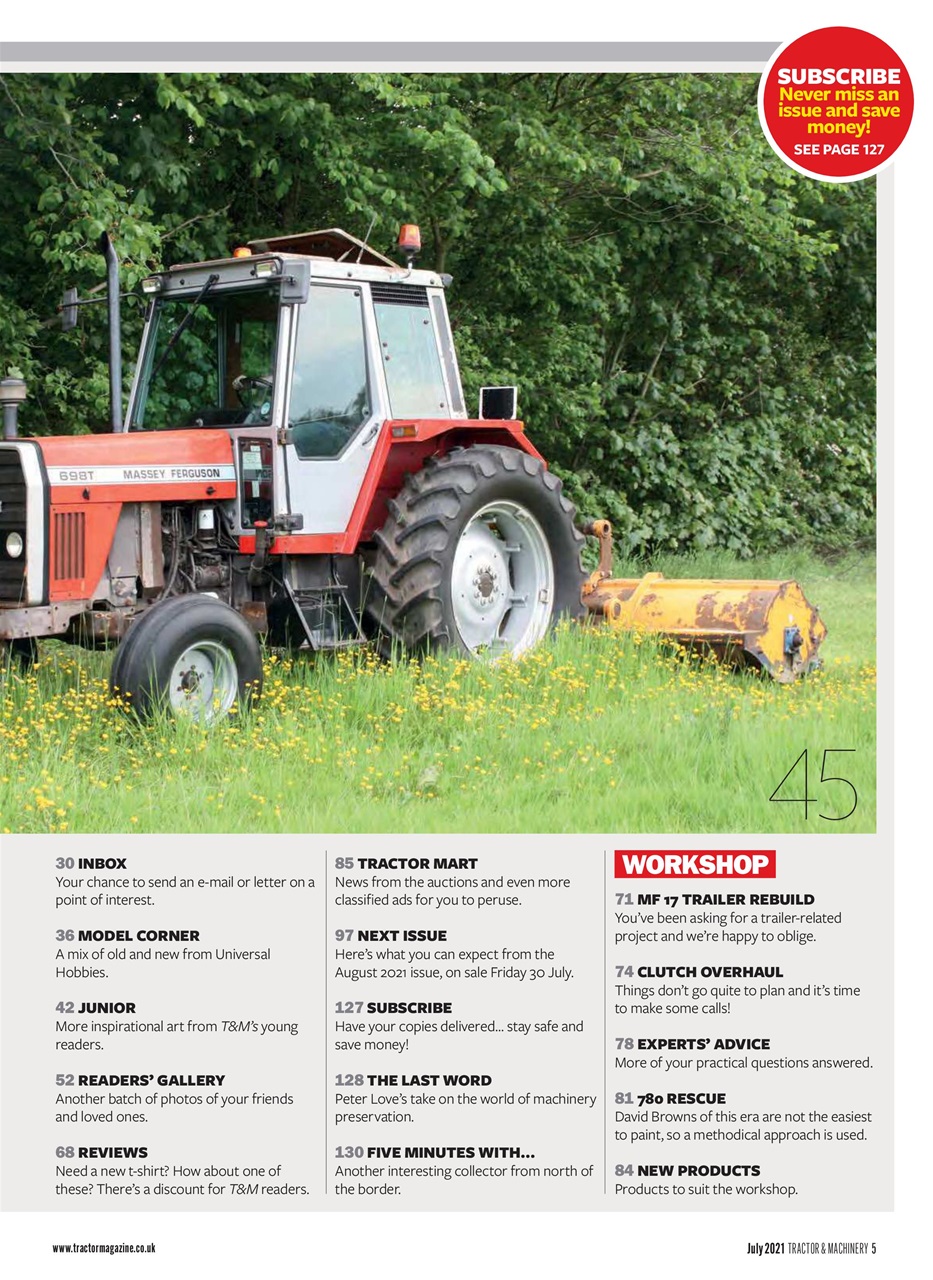 Tractor & Machinery Preview Pages