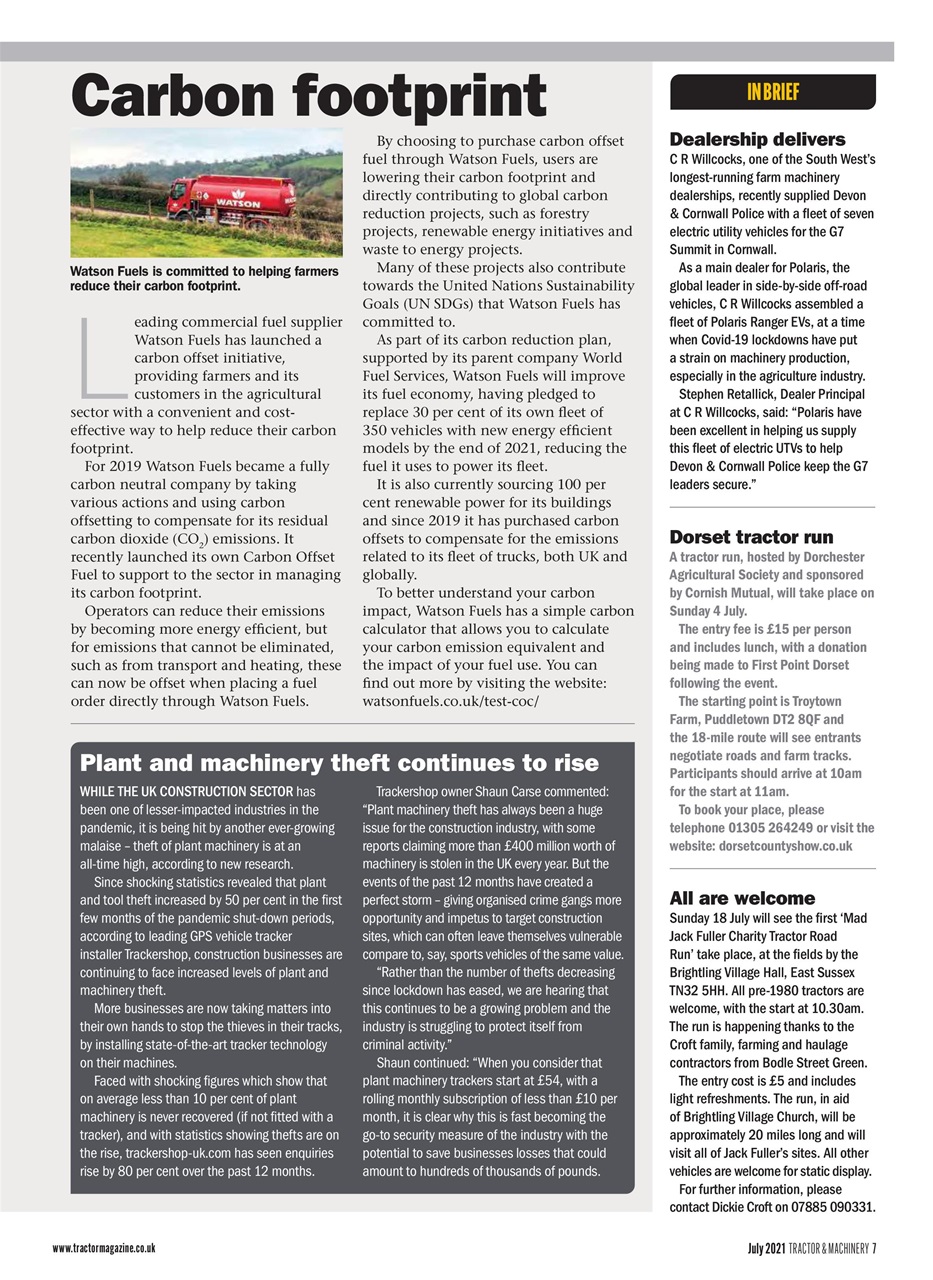 Tractor & Machinery Preview Pages