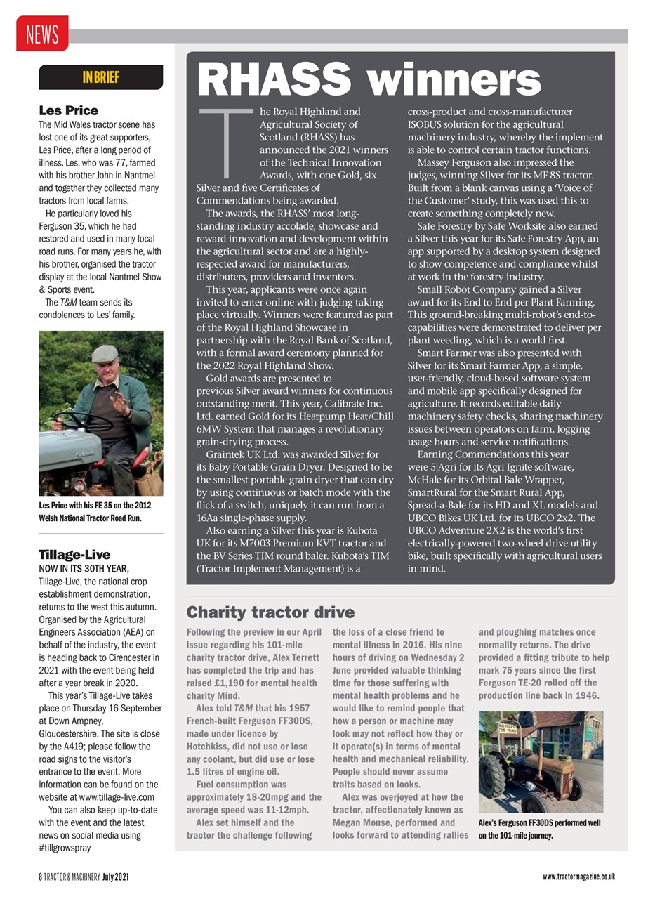 Tractor & Machinery Preview Pages