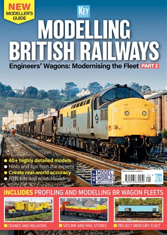 Hornby Magazine issue Modelling BR Engineers' Wagons: Part 2