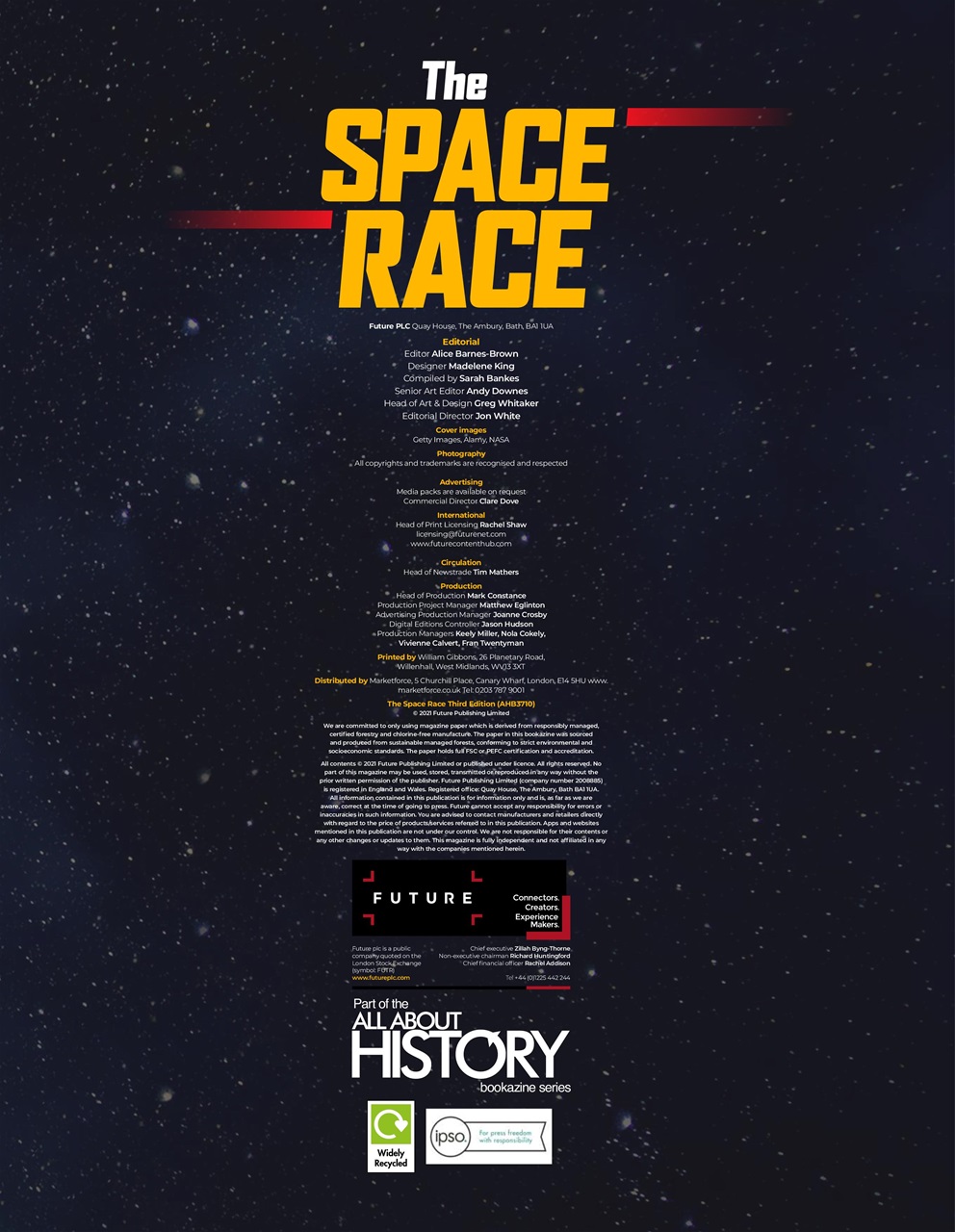All About History: The Space Race Preview Pages