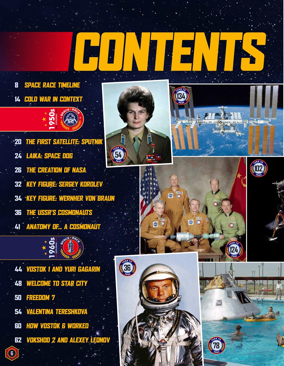 All About History: The Space Race Preview Pages